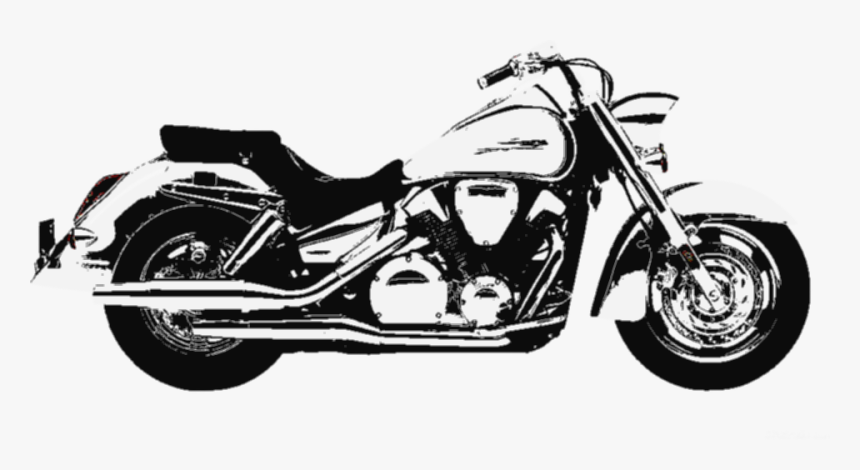 Chopper Motorcycle Png - Honda 1300 Vtx, Transparent Png, Free Download