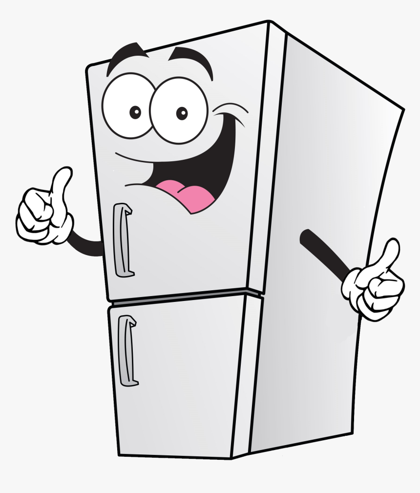 Clip Art Cartoon Clip Art Transprent - Refrigerator Clipart, HD Png ...