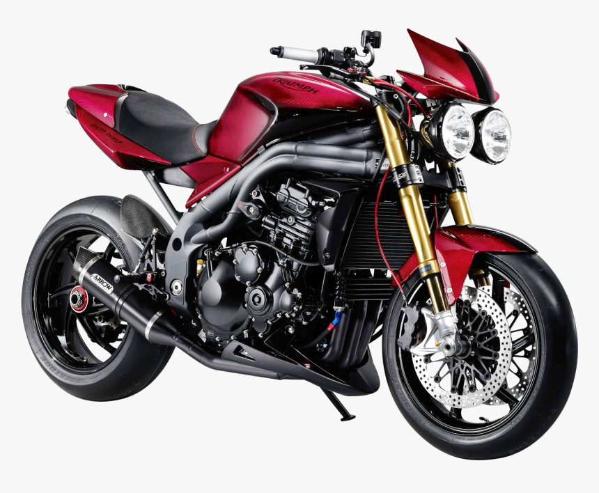 Truimph Motorcycle Png Image - Triumph Speed Triple 1050 2010, Transparent Png, Free Download