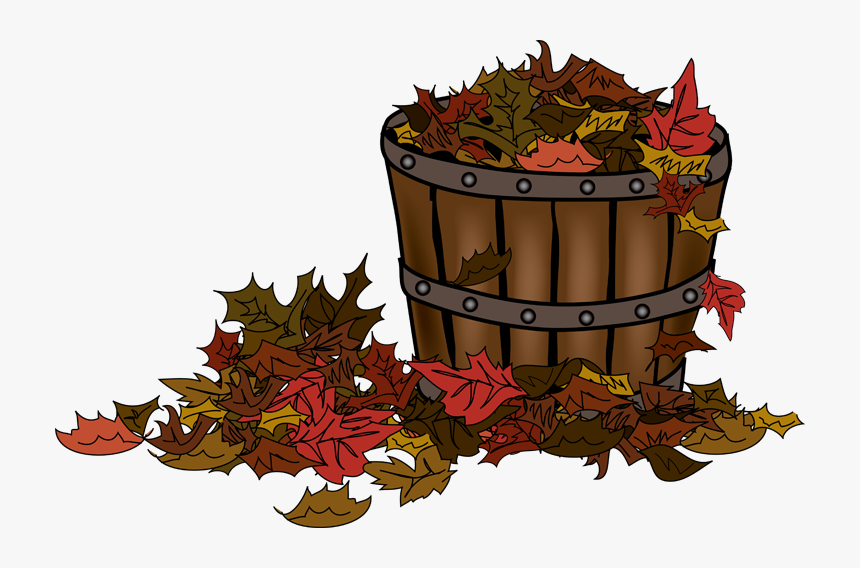 Basket Clipart Leaves - November Clipart, HD Png Download, Free Download