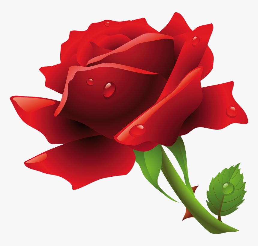 Red Roses Svg, HD Png Download - kindpng
