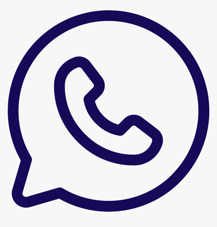 Call 6545 3339 For A Free Consultation - Whatsapp Icon Outline Svg, HD Png Download, Free Download