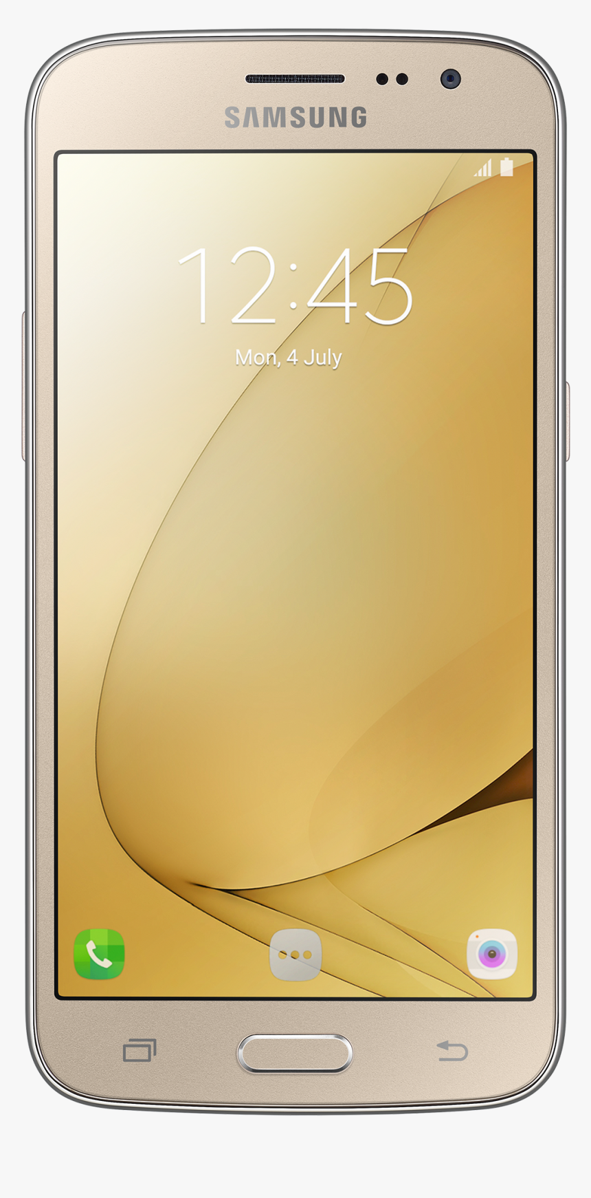 Sm-j210 Front Gold Standard Online S - Samsung Mobile J2 Pro, HD Png Download, Free Download