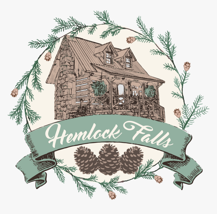 Hemlock Falls - Illustration, HD Png Download, Free Download