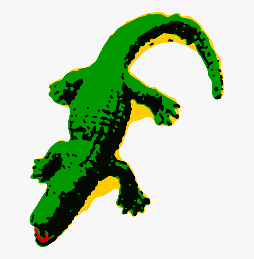 Alligator Clipart Jamun - Animated Alligators, HD Png Download, Free Download