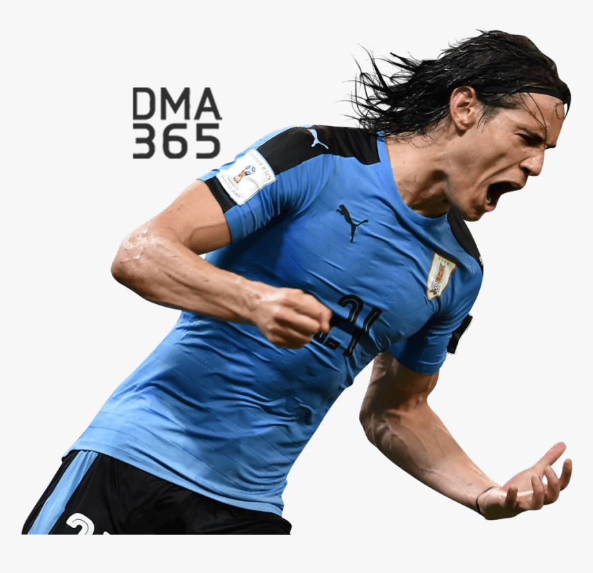 Edinson Cavani Russia World Cup 2018 Fifa Png By Dma365 - Edinson Cavani 2018 World Cup, Transparent Png, Free Download