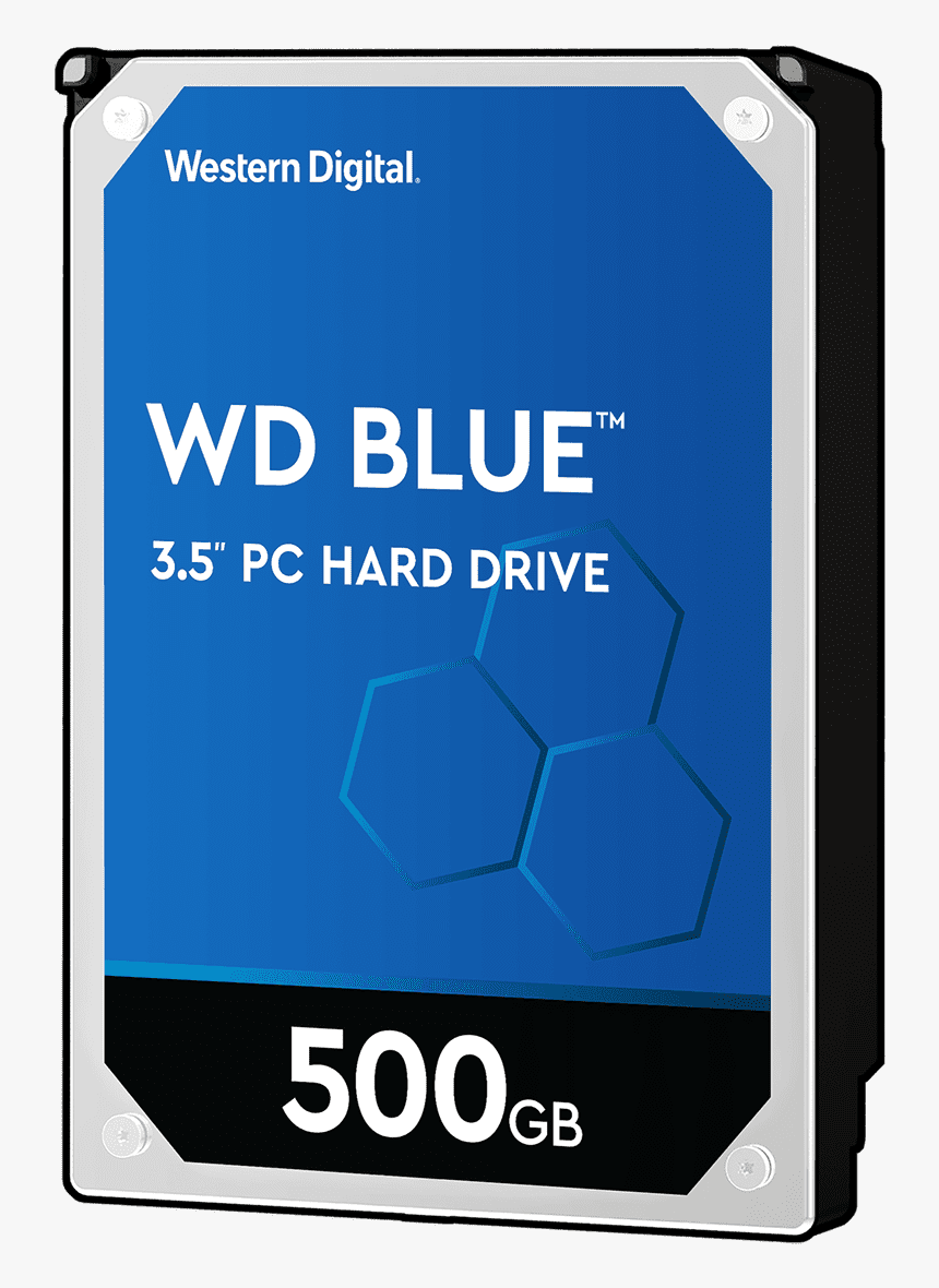 500gb Wd Blue - Wd Blue, HD Png Download, Free Download