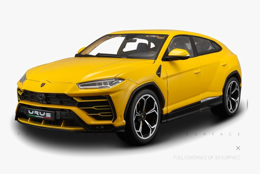 Lamborghini Urus Png Image Background - Bburago Lamborghini Urus 1 18, Transparent Png, Free Download