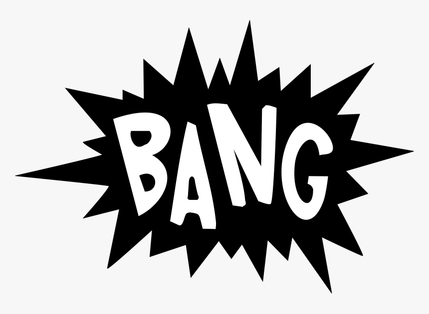 Clip Art Explosion Onomatopoeia - Bang Bang, HD Png Download, Free Download