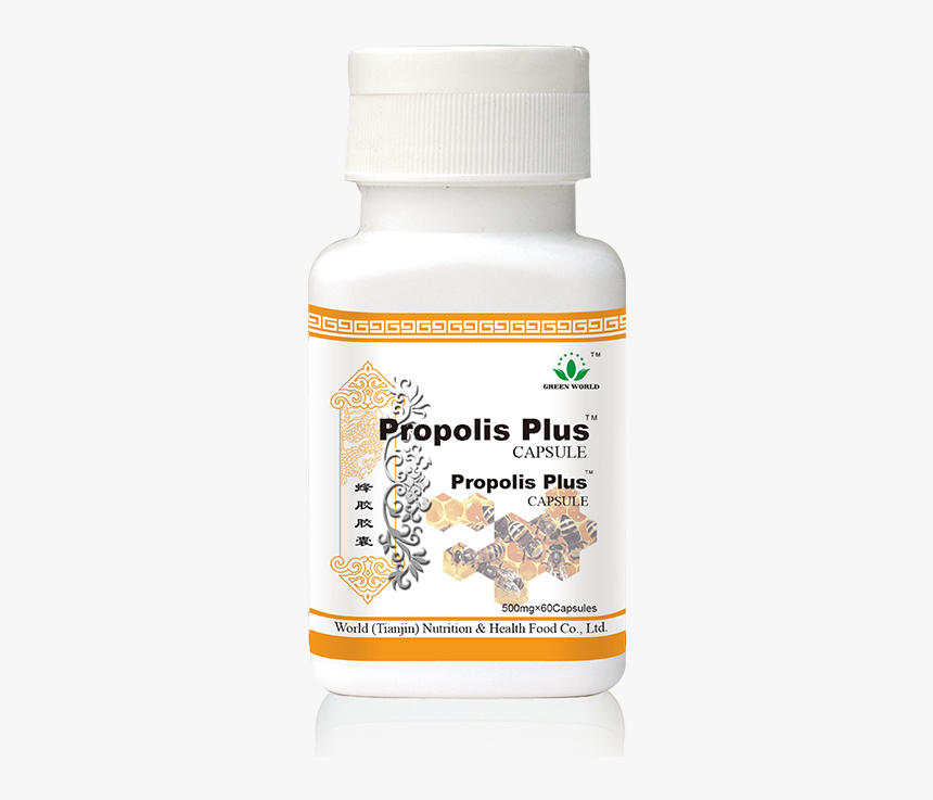 Propolis Plus Capsule - Propolis Capsules Green World, HD Png Download, Free Download