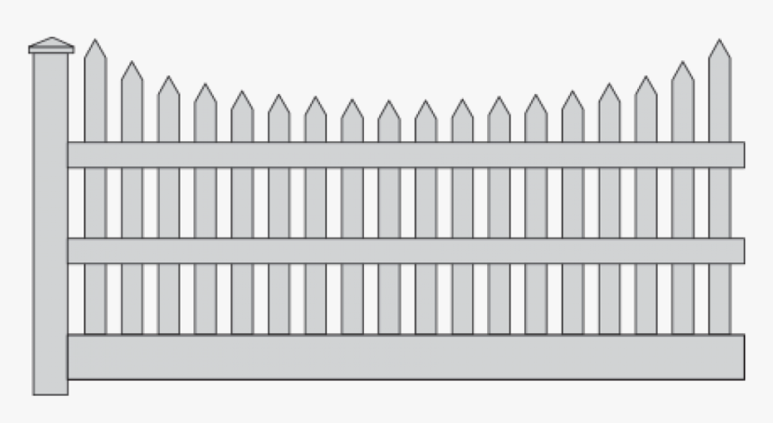 1.7 M Picket Fence Styles, HD Png Download, Free Download