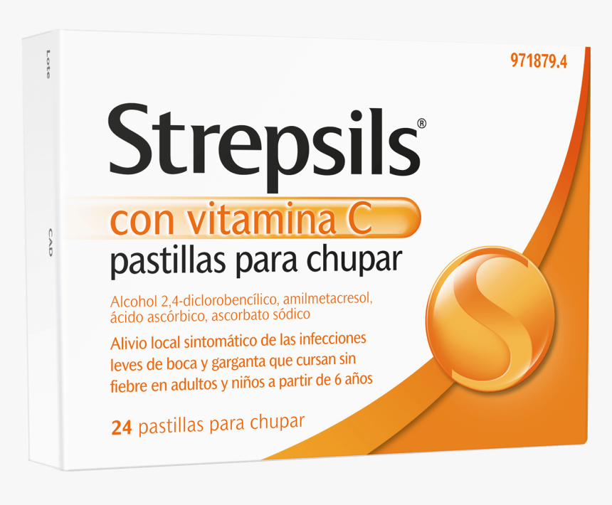 Strepsils Vitamina C - Tan, HD Png Download, Free Download