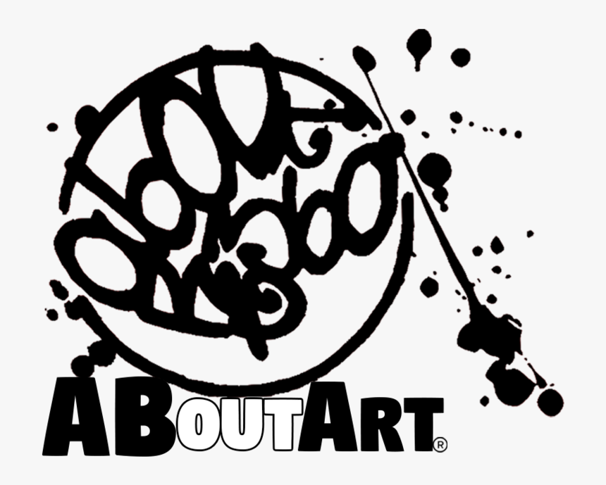 Logo Aboutart Con Registro - Blood Splatter Clipart Transparent, HD Png Download, Free Download