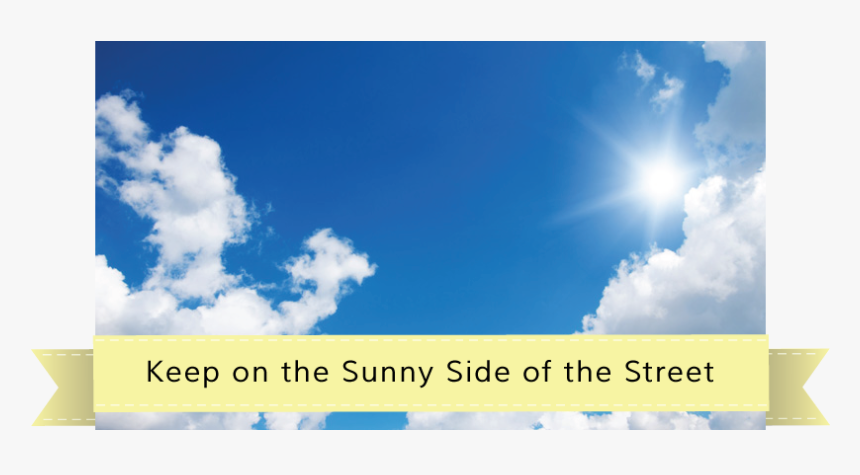 Sunny Side Banner - Sky, HD Png Download, Free Download