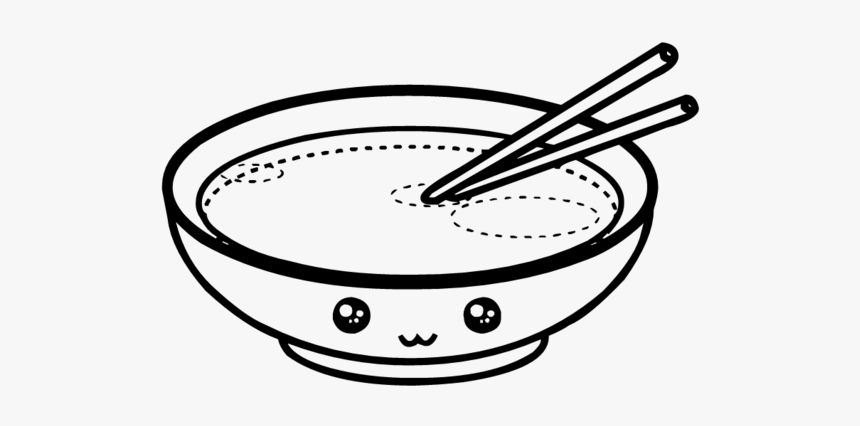 Sopa Kawaii Doodle Freetoedit Cute Kawaii Foods Coloring Page Hd Png Download Kindpng