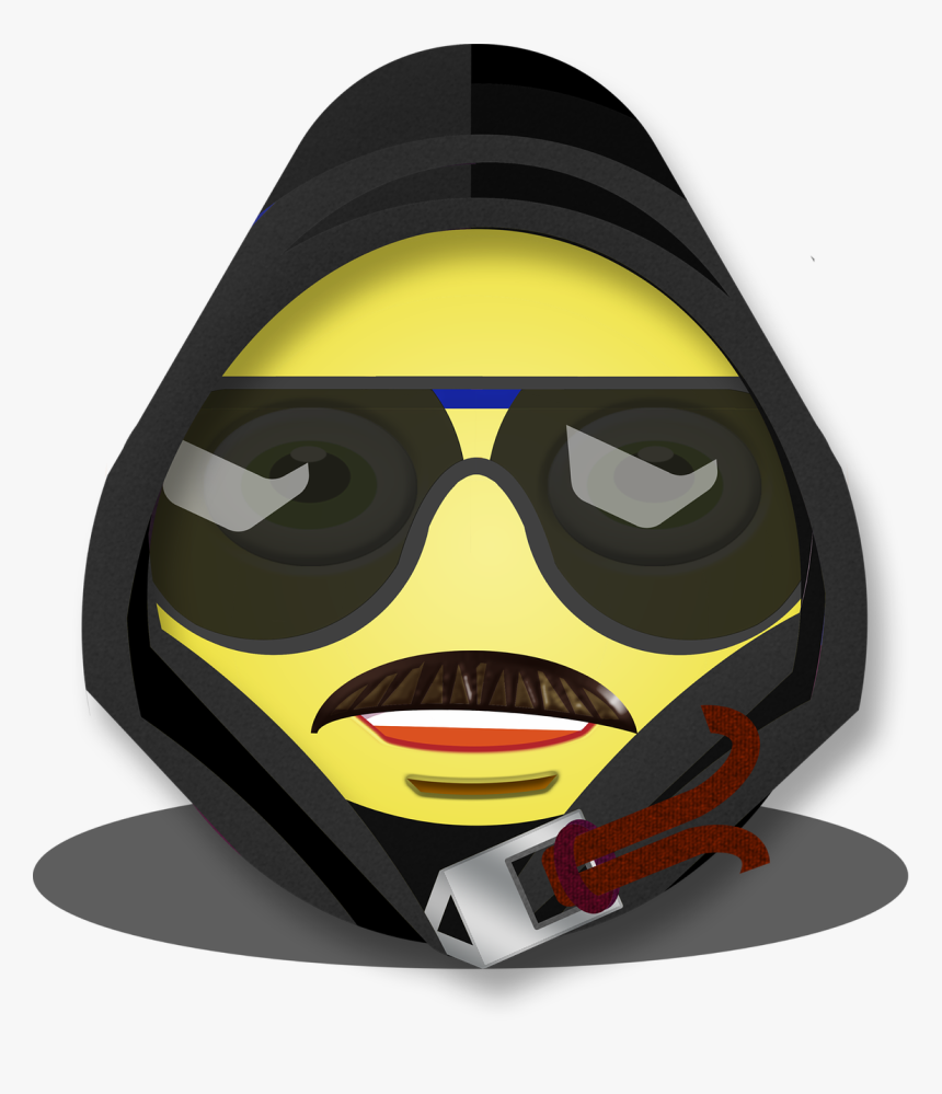 Gráfico, Emoticon, Unabomber, Terrorista, Smiley - Cartoon, HD Png Download, Free Download