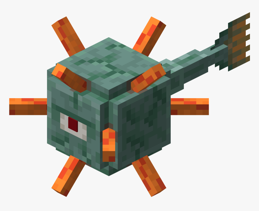 New Texture - Guardian From Minecraft, HD Png Download, Free Download