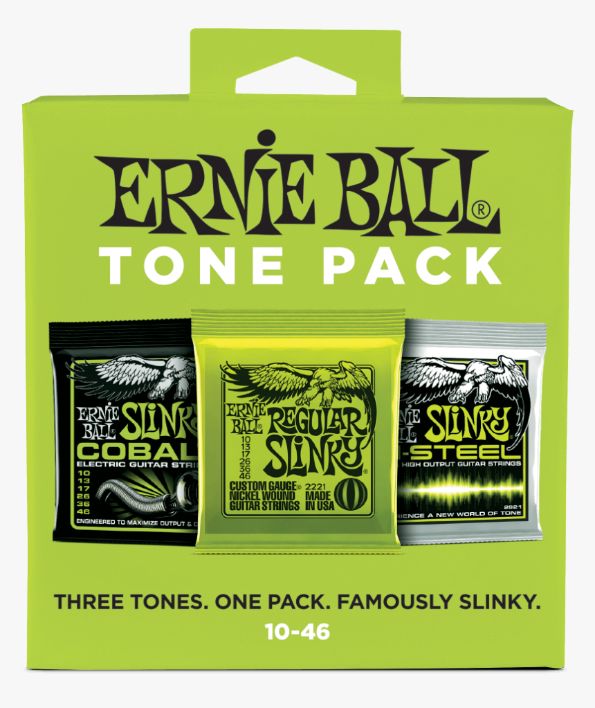 Regular Slinky Electric Tone Pack - Ernie Ball Regular Slinky, HD Png Download, Free Download