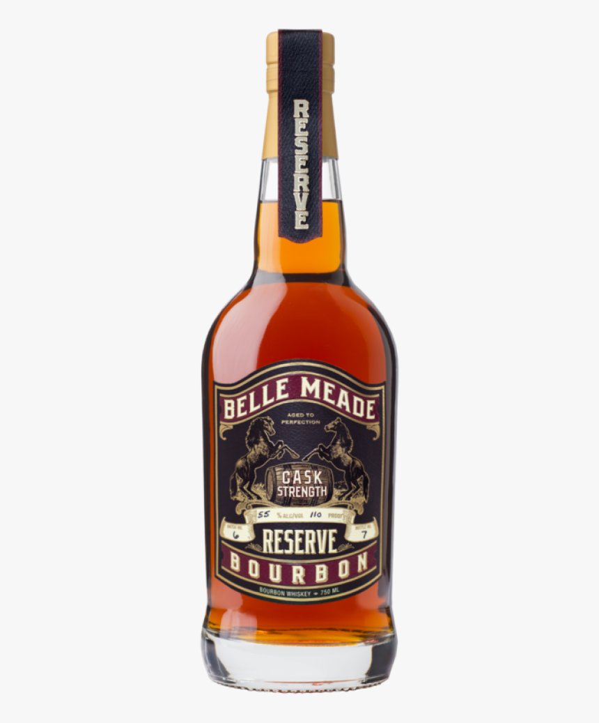 Belle Meade Cask Strength Reserve Bourbon Whiskey, HD Png Download, Free Download