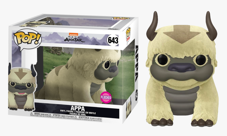 Flocked Appa Funko Pop, HD Png Download, Free Download