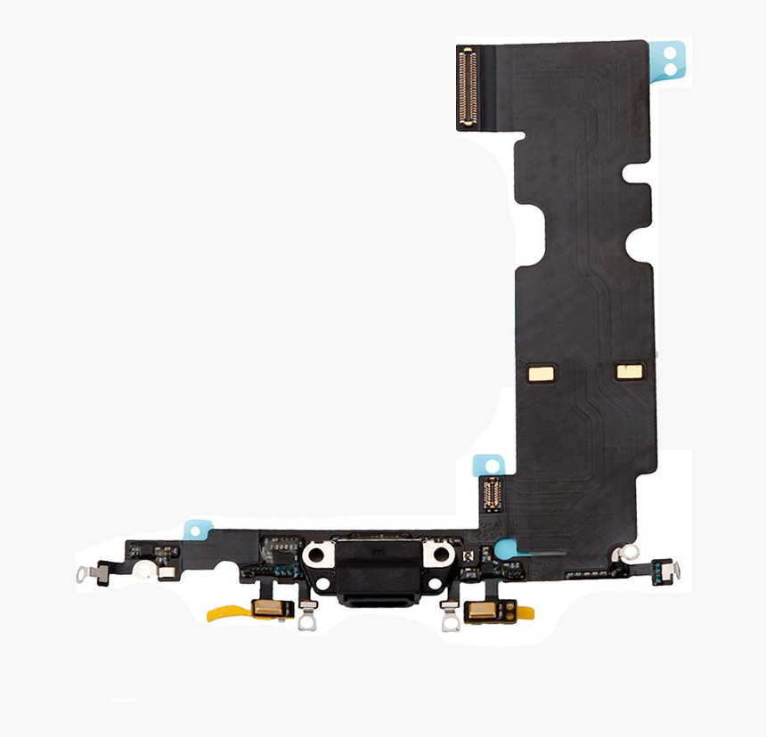 Iphone 8 Plus Charging Port Dock Flex Cable - Iphone 8 Plus Charging Flex, HD Png Download, Free Download