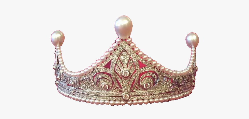 #pearls #pearl #crown #cute #aesthetic #pngs #png #lovely - Tiara, Transparent Png, Free Download