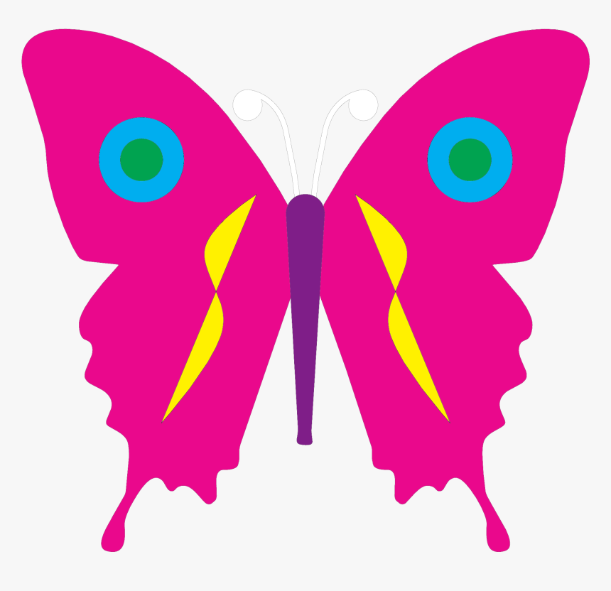 Mariposas De Color Azul Clipart , Png Download - Papillon Butterfly