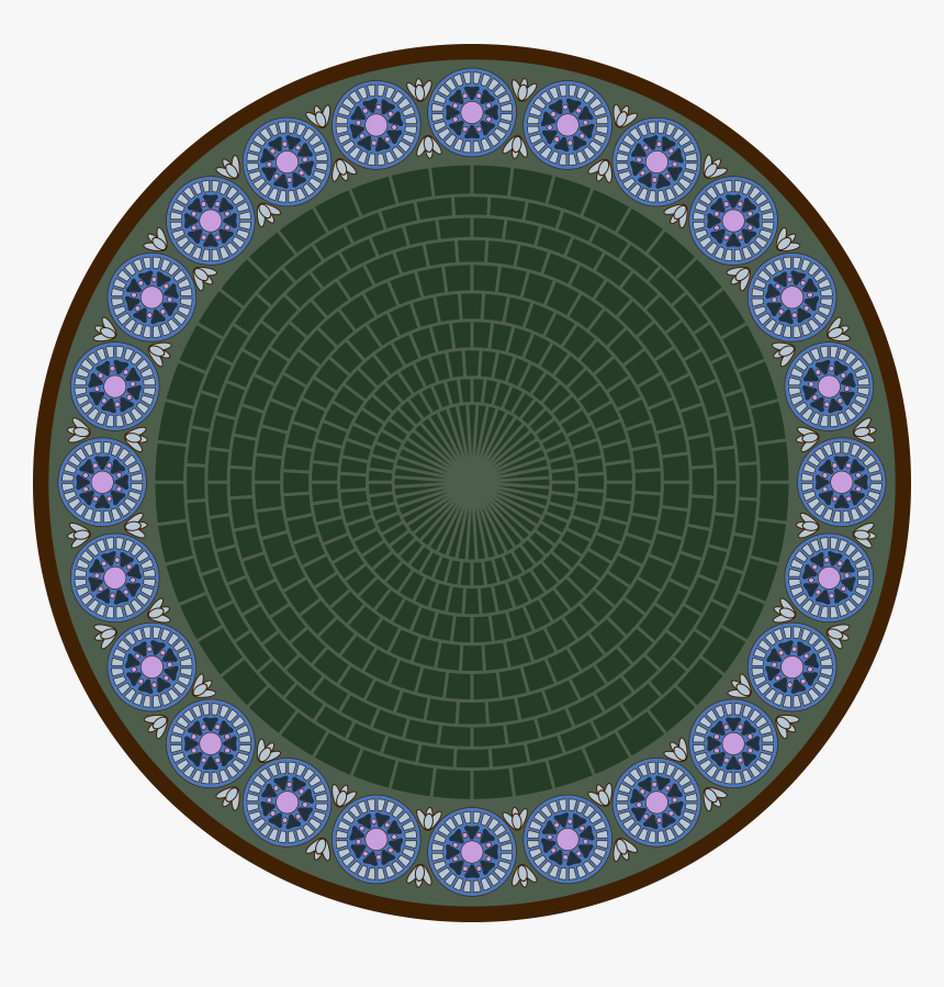 Fancy Mucha Circle - Circle, HD Png Download, Free Download