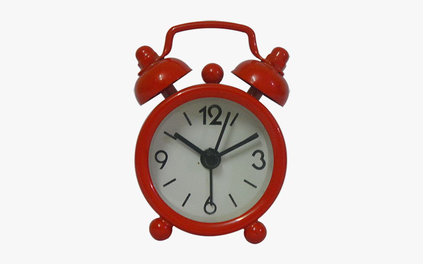 Alarm Clock Isolated On White Background, Old Red Round - Time And Team Management, HD Png Download, Free Download