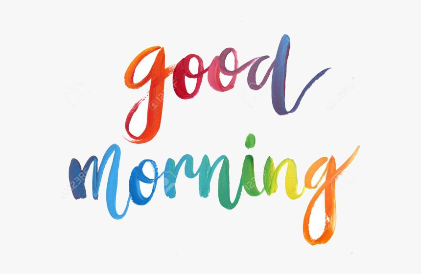 Good Morning Clipart X Transparent Png - Transparent Good Morning Png, Png Download, Free Download