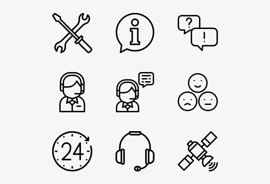 Customer Service - Design Vector Icon, HD Png Download, Free Download