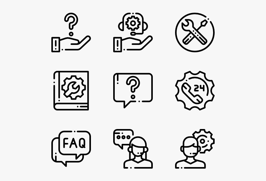 Help And Support - Photography Vector Icons, HD Png Download, Free Download