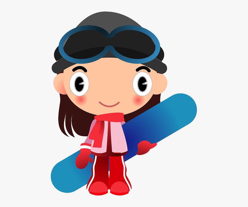 Cómo Motivar A Los Niños Para Que Hagan Deporte - Planche À Neige Fille, HD Png Download, Free Download