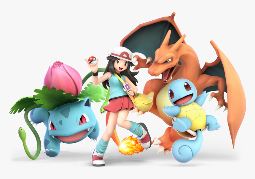 Super Smash Bros - Leaf Pokemon Trainer Smash Ultimate, HD Png Download