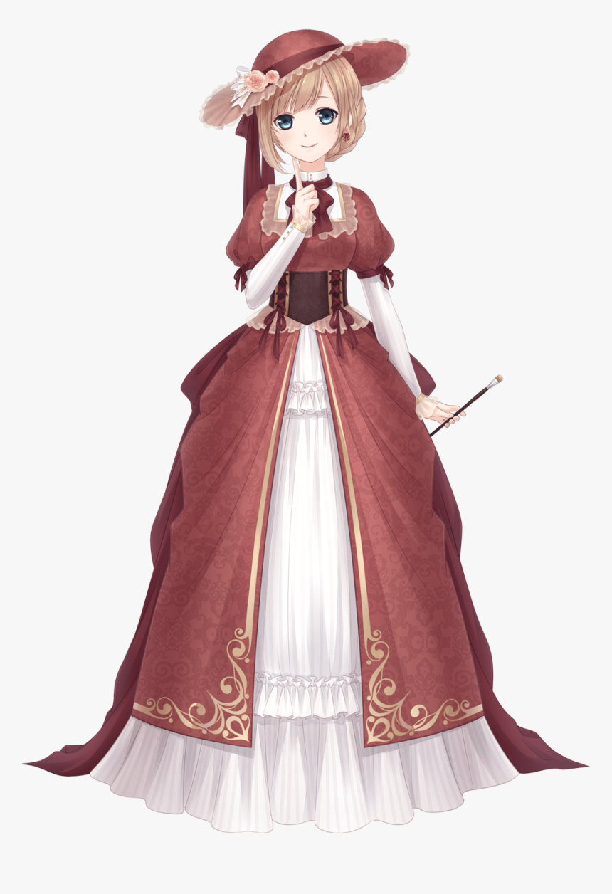 Chapter Miracle Nikki Nios - Victorian Era Clothes Anime, HD Png Download, Free Download