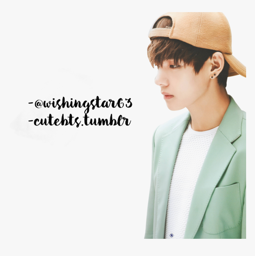 Transparent Photoshoot Png - Kim Taehyung Green, Png Download, Free Download