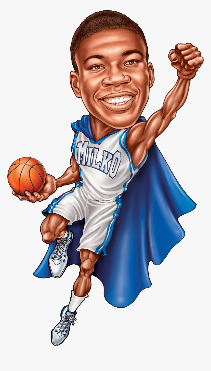 Giannis Antetokounmpo Cartoon, HD Png Download, Free Download