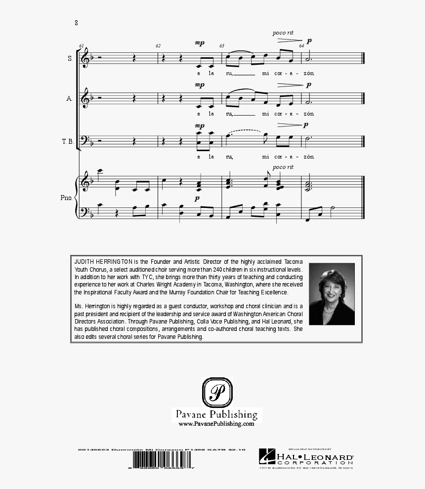 Thumbnail Duermete, Mi Corazon Thumbnail - Sheet Music, HD Png Download, Free Download