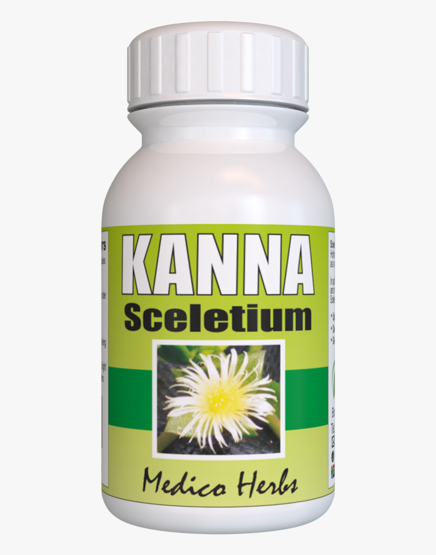 Kanna Capsules (60x350mg) - Kanna Sceletium Tortuosum Capsules, HD Png Download, Free Download