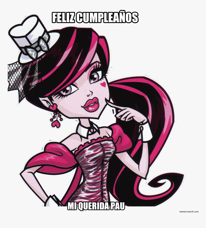 Feliz Cumpleaños - Monster High Draculaura Dance, HD Png Download - kindpng