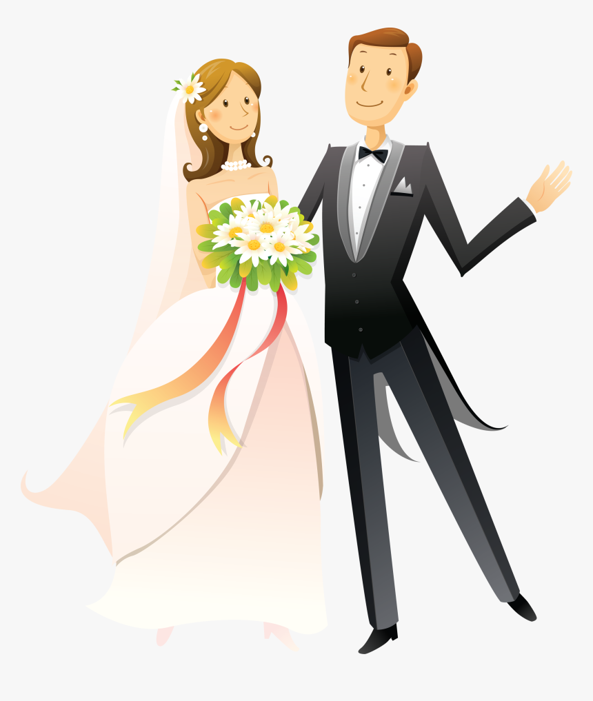 Wedding Embroidery Cliparts Bride And Groom Icon Png
