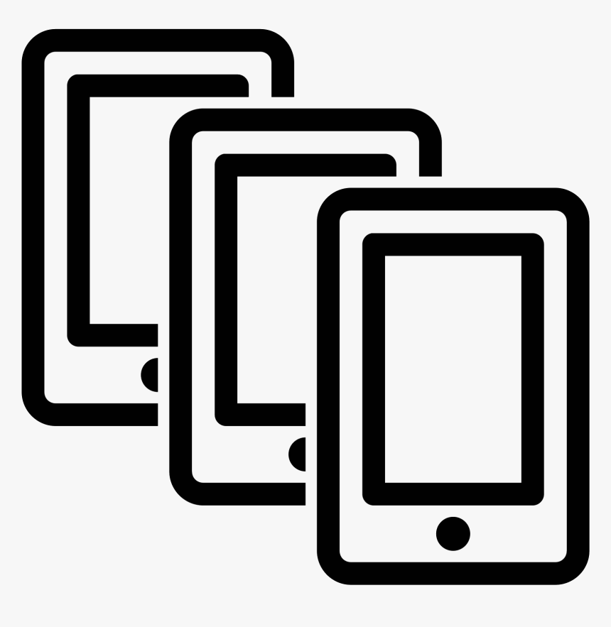 Smartphones Icon Free Download - Icon Smartphones, HD Png Download, Free Download