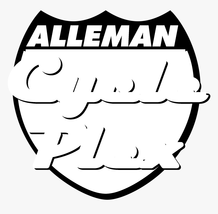 Alleman Cycle Plex Logo Black And White - Fsm, HD Png Download, Free Download