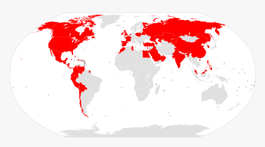 Communist Party In World Map, HD Png Download, Free Download