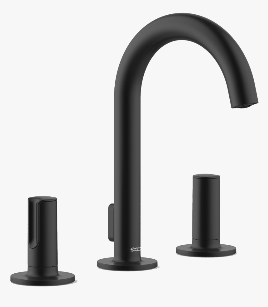 Studio S Widespread Faucet In Matte Black - American Standard Studio S Black, HD Png Download, Free Download