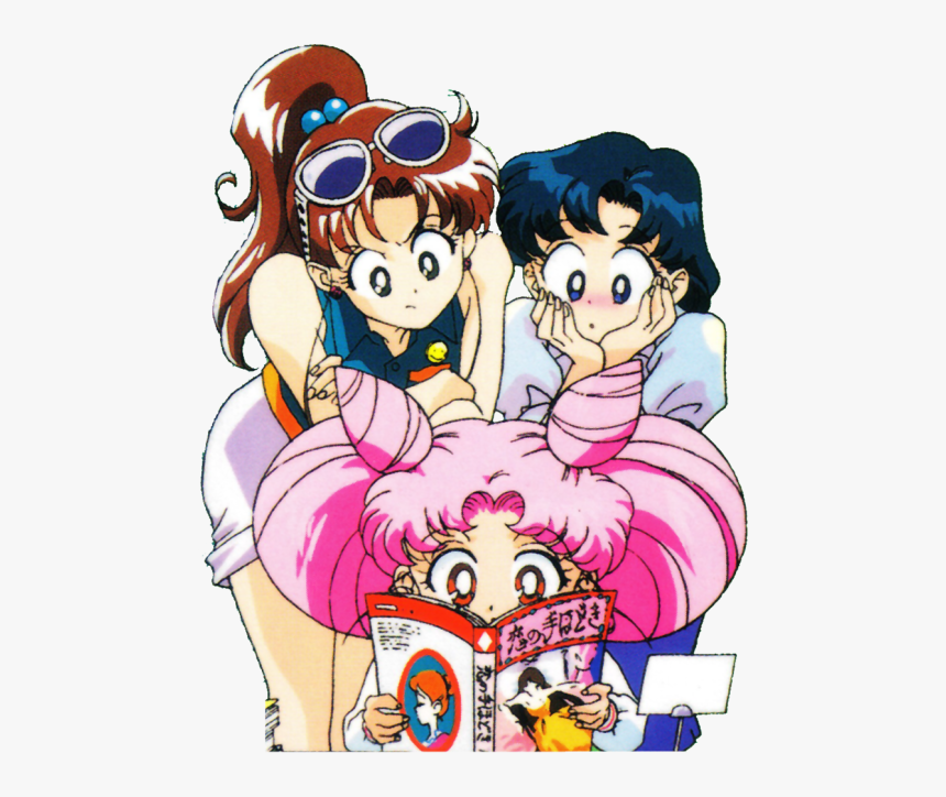 Lita Kino, Rini Tsukino & Ami Mizuno - Sailor Moon Ami And Makoto, HD Png Download, Free Download