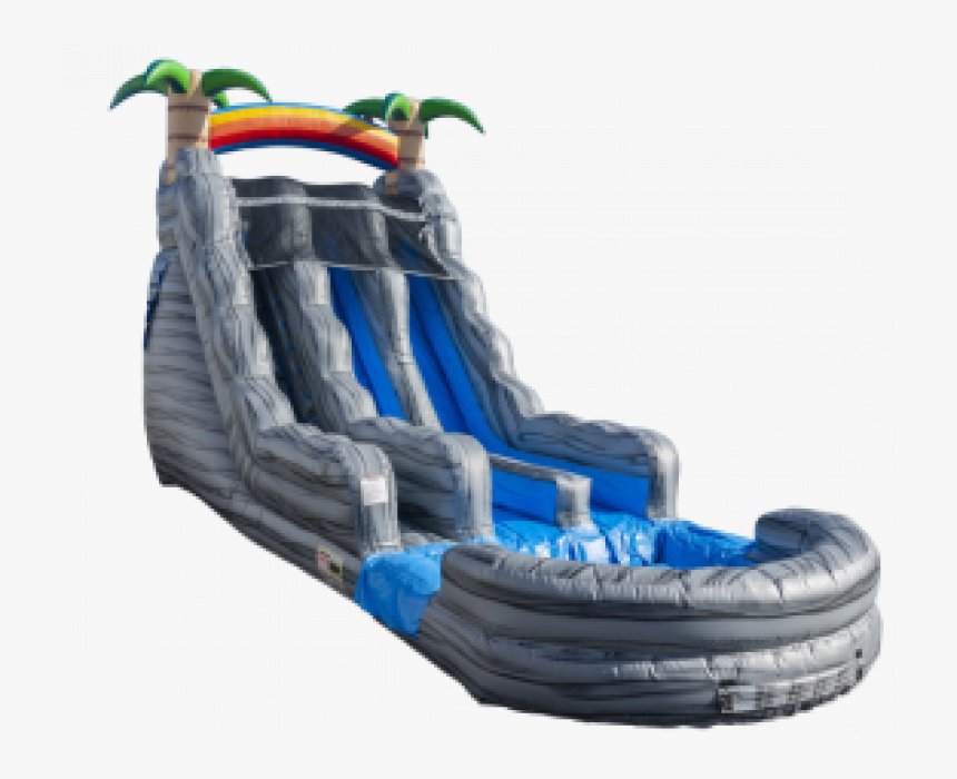 20ft Boulder Springs Water Slide - Inflatable, HD Png Download, Free Download