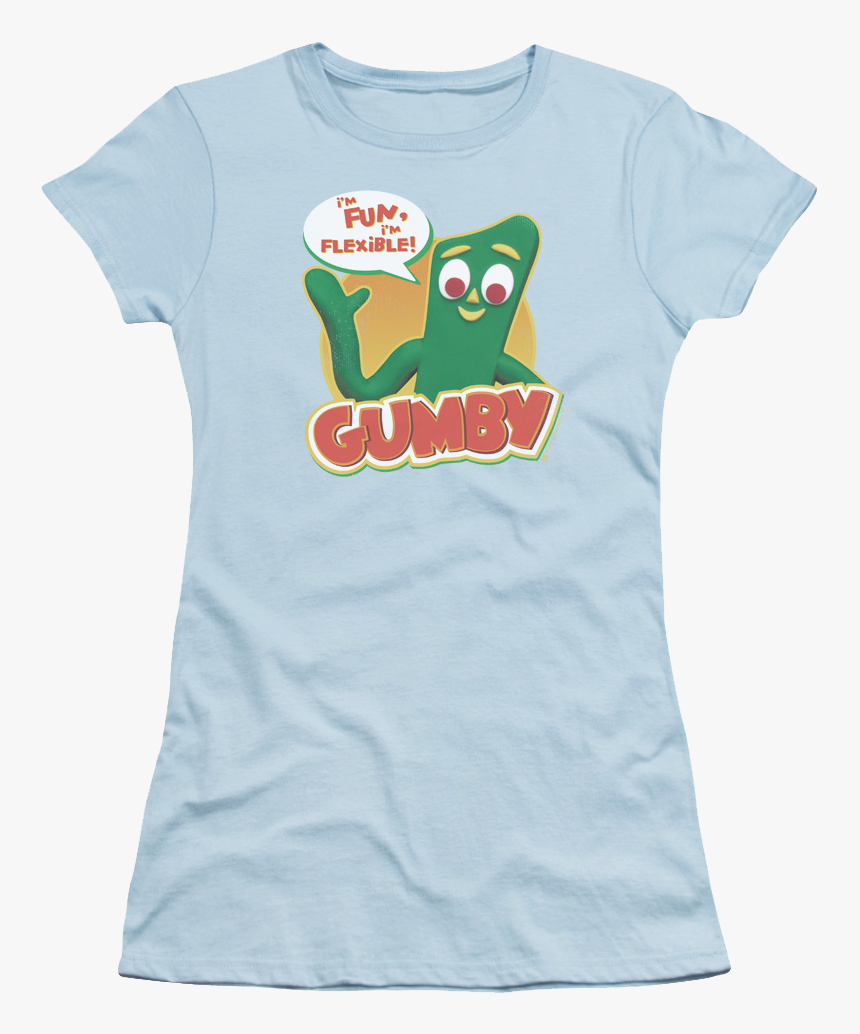 Junior Flexible Gumby Shirt - T-shirt, HD Png Download, Free Download