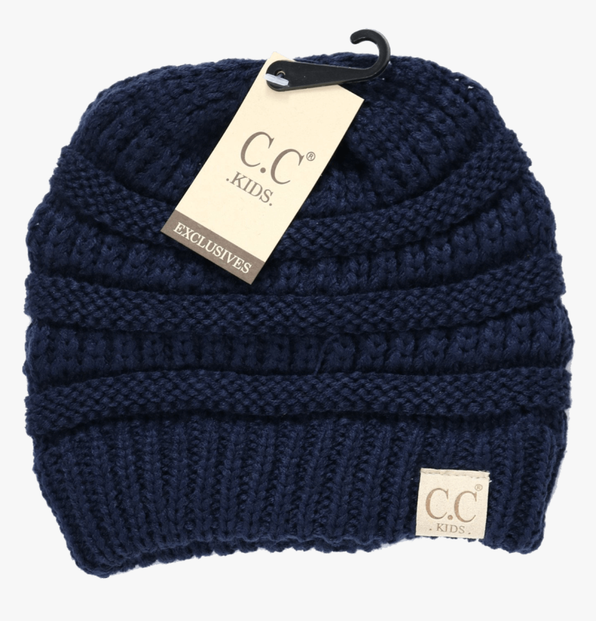 Cc Girl"s Classic Solid Knit Beanie - Beanie, HD Png Download, Free Download