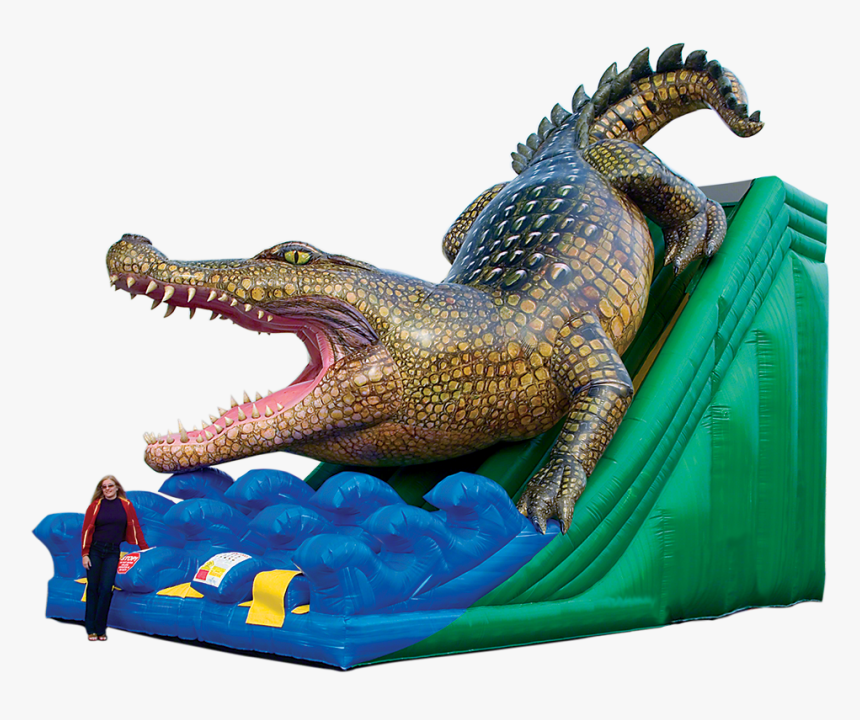 Giant Alligator Water Slide, HD Png Download, Free Download